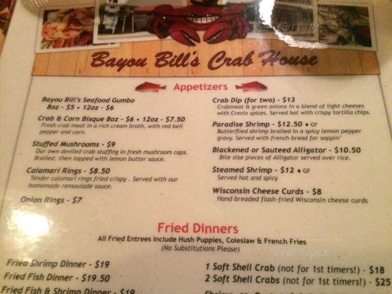 Bayou Bill's Crab House - Santa Rosa Beach, FL