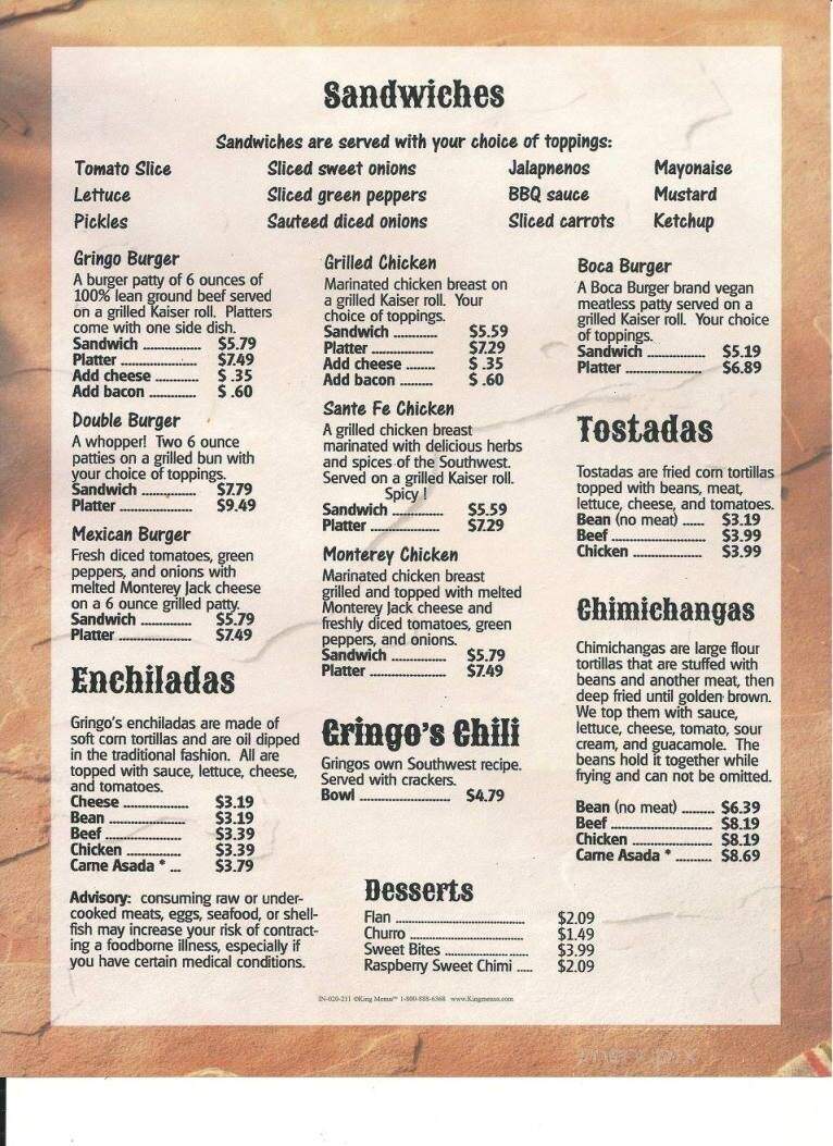 Gringos Cafe - Port Richey, FL