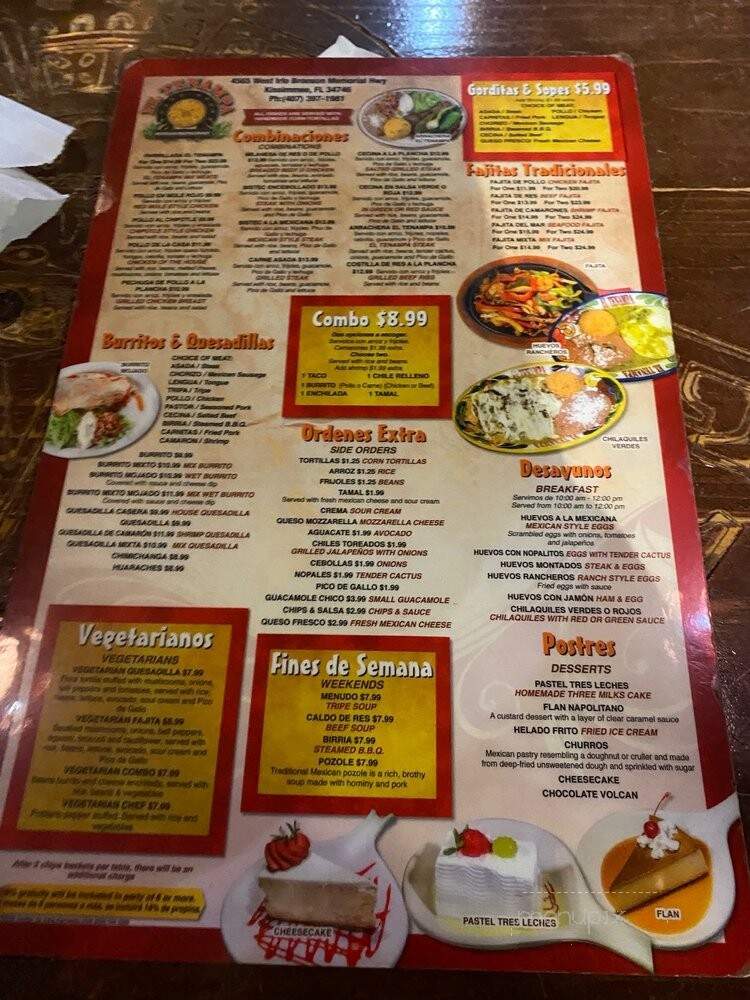 El Tenampa Mexican Restaurant - Kissimmee, FL