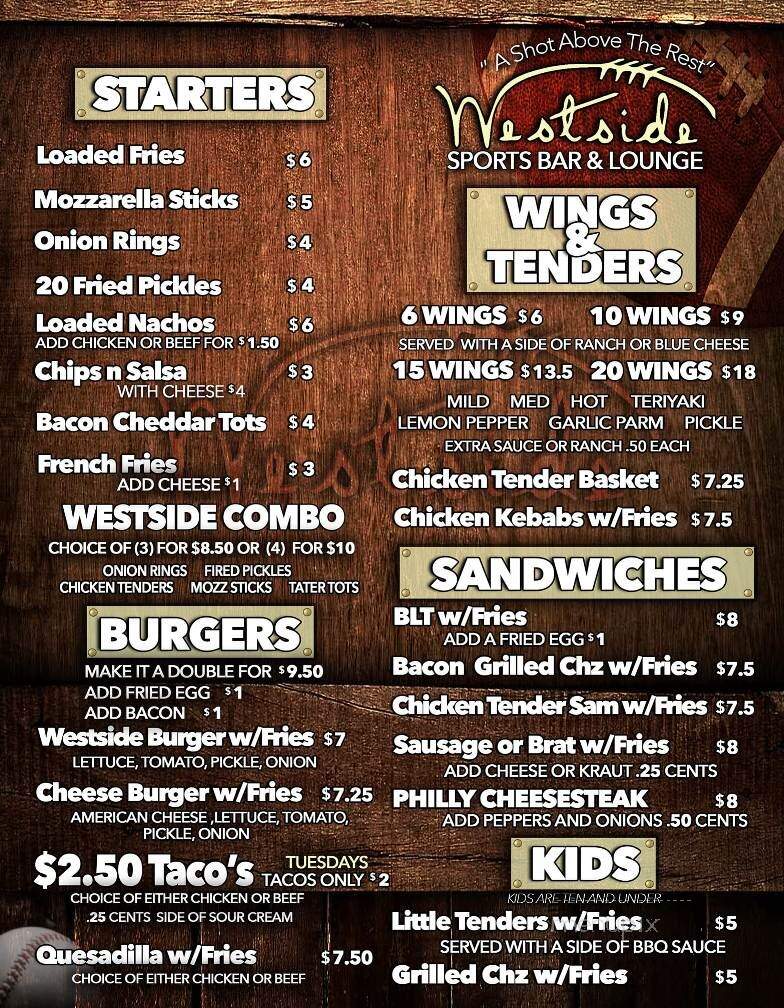 Westside Sports Bar & Lounge - West Melbourne, FL