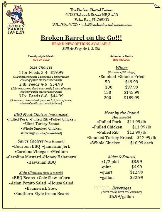 The Broken Barrel Tavern - Palm Bay, FL