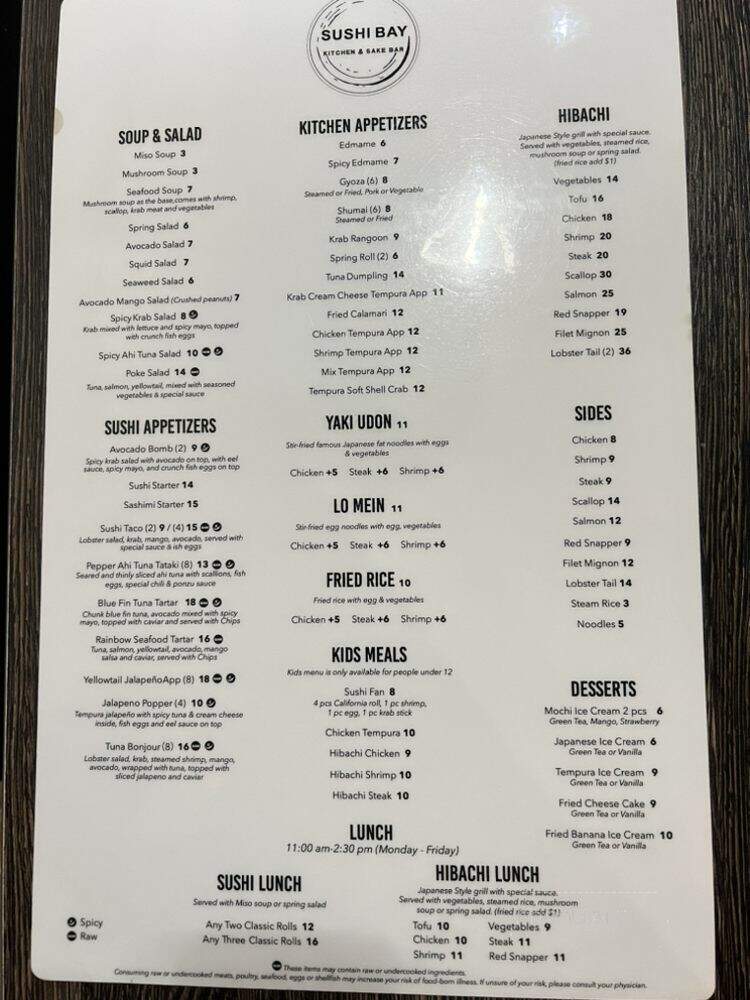 Sushi Bay - Sarasota, FL