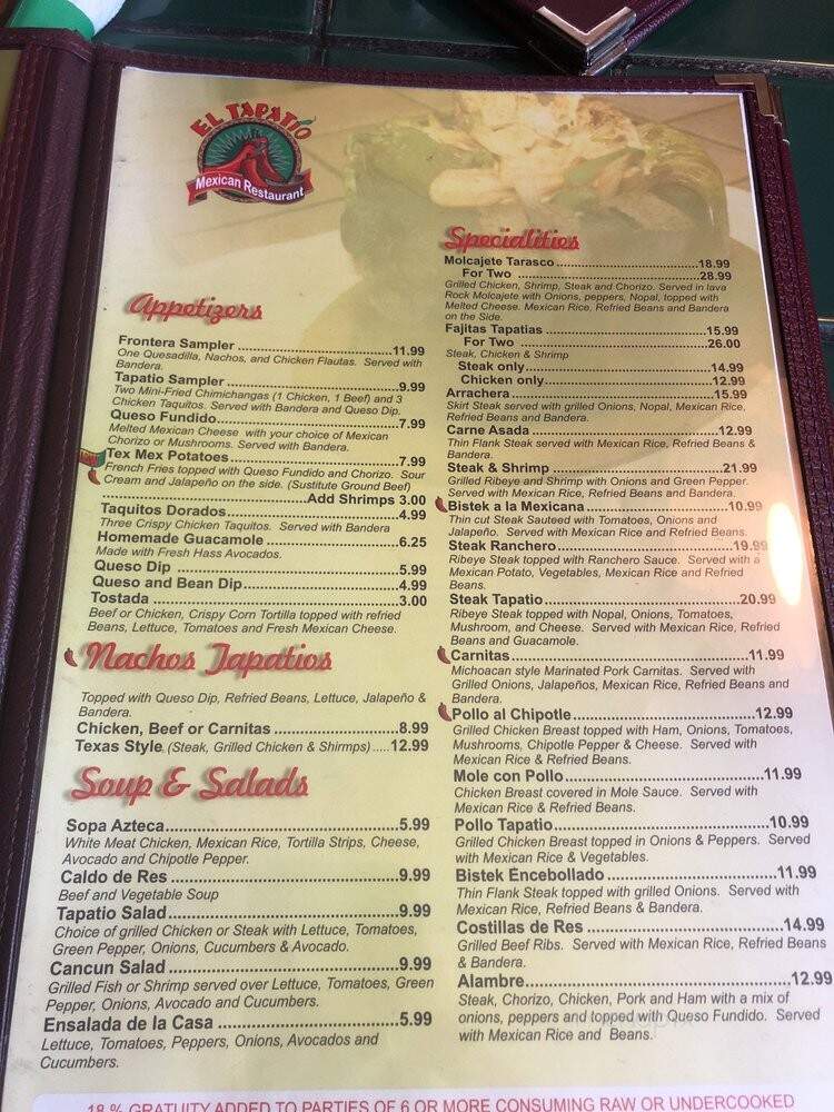 El Tapatio Mexican Restaurant - Kissimmee, FL