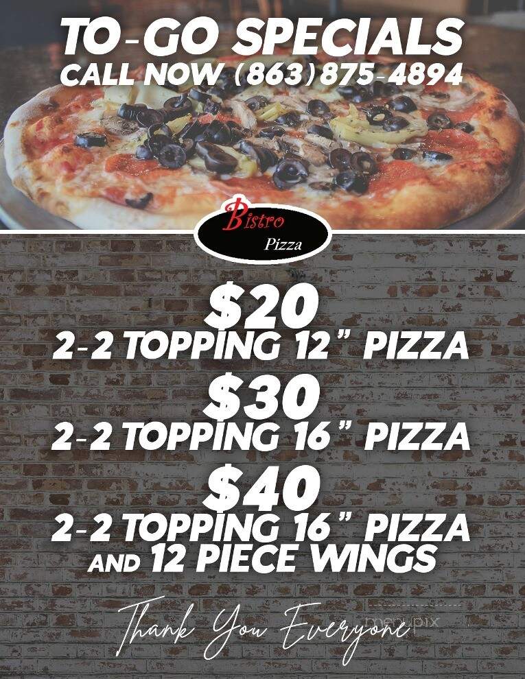 Bistro Pizza - Winter Haven, FL