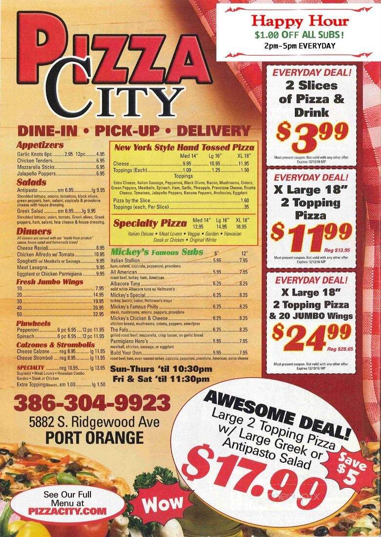 Danny's Pizza City - Port Orange, FL