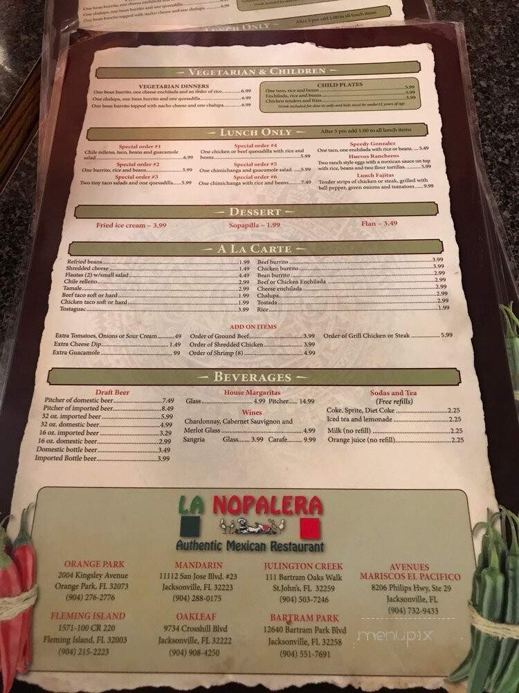 La Nopalera - Orange Park, FL