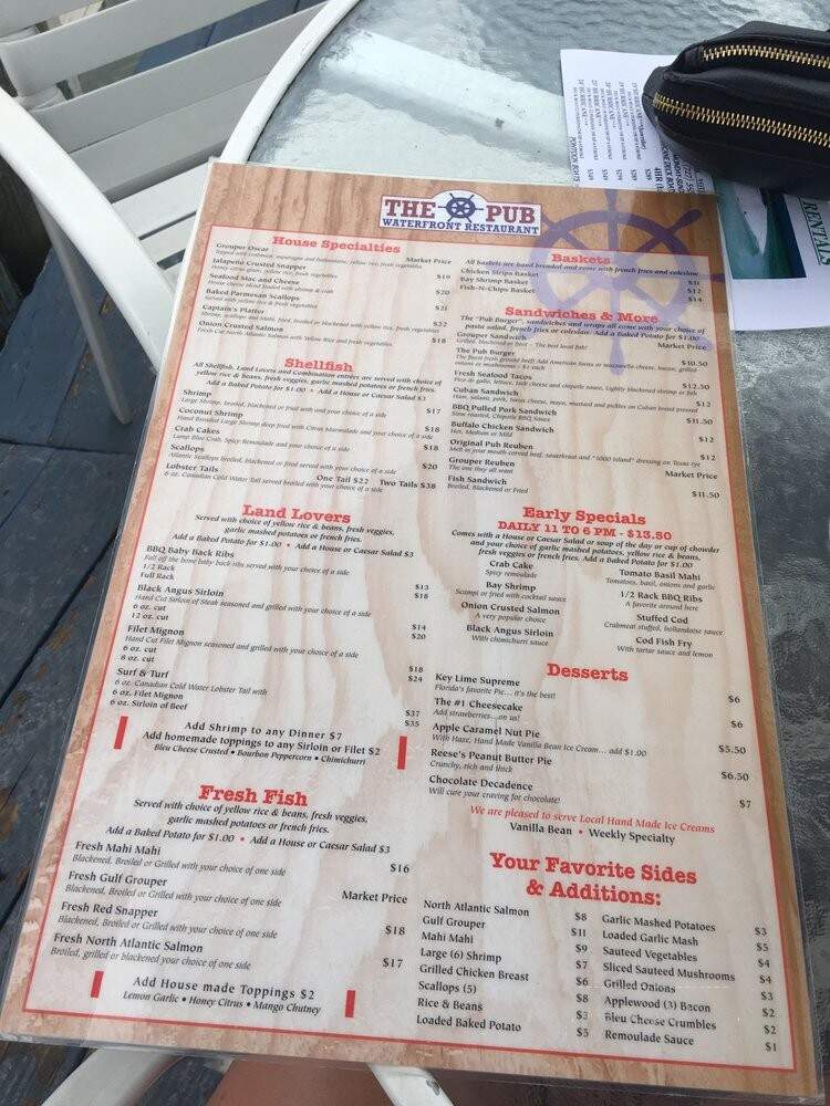 Pub Waterfront Restaurant - Indian Shores, FL