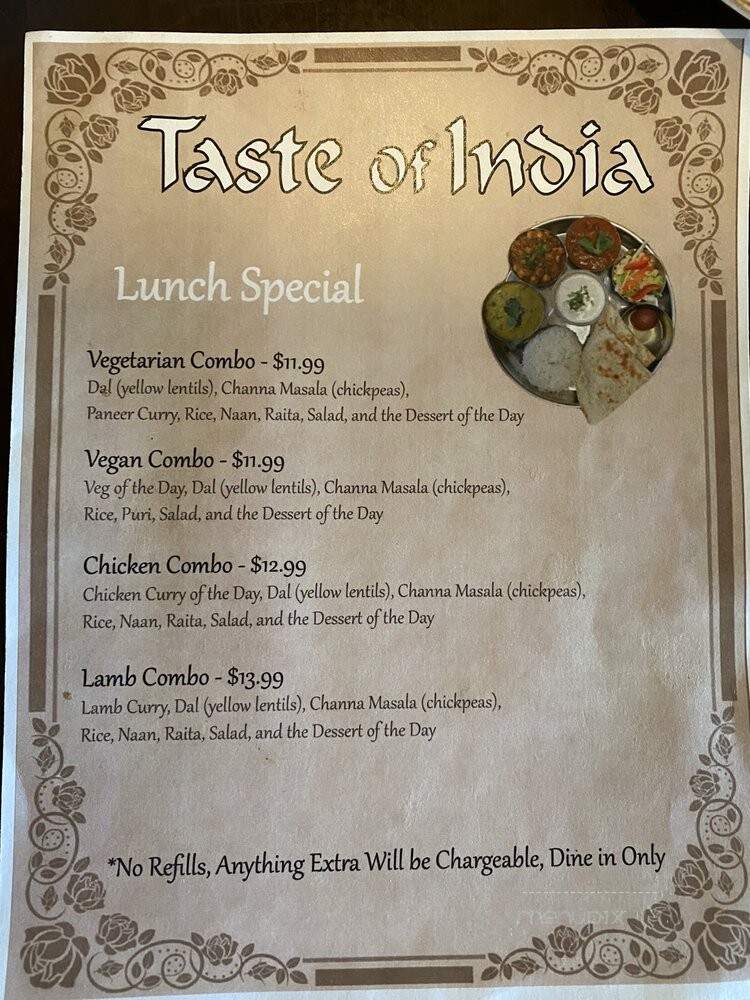 Taste Of India - Melbourne, FL