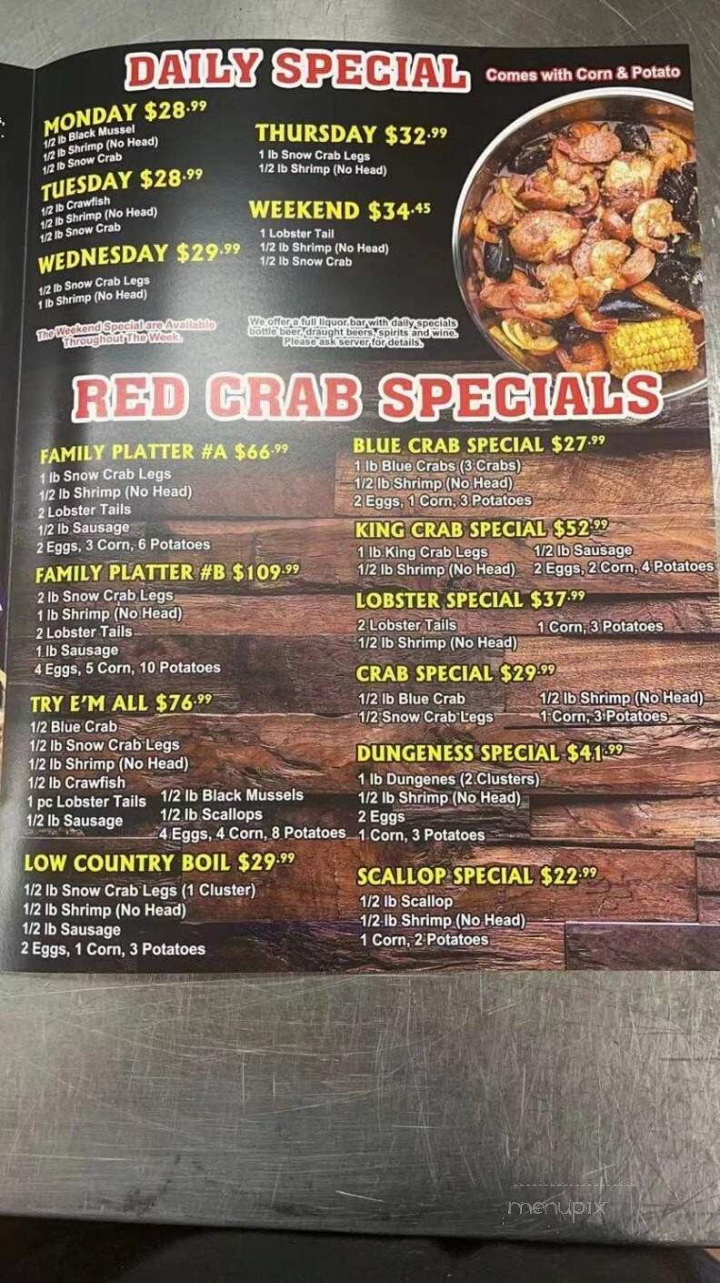 Red Crab Juicy Seafood - Melbourne, FL