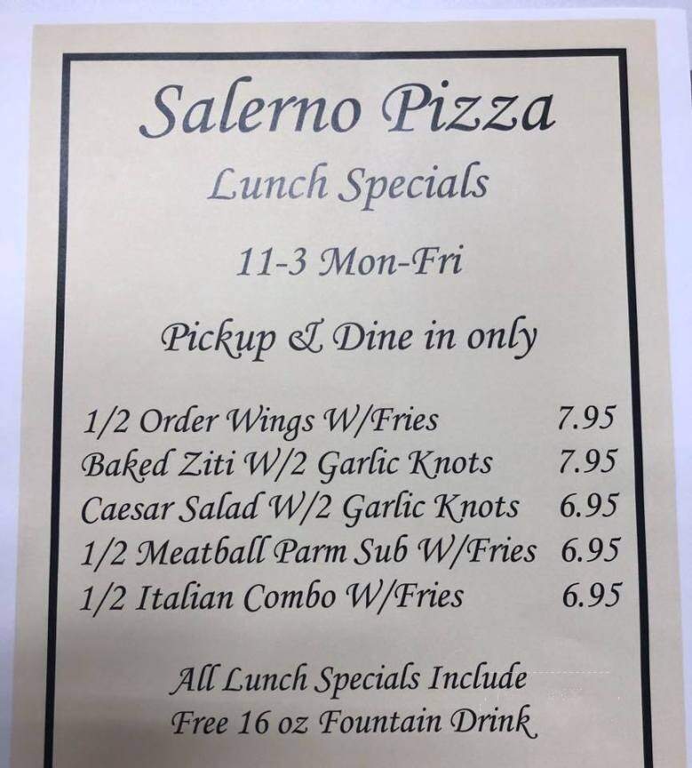 Salerno Pizza - Stuart, FL