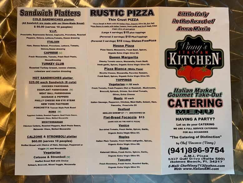 Vinny & Cheryl's Italian Kitchen - Anna Maria, FL