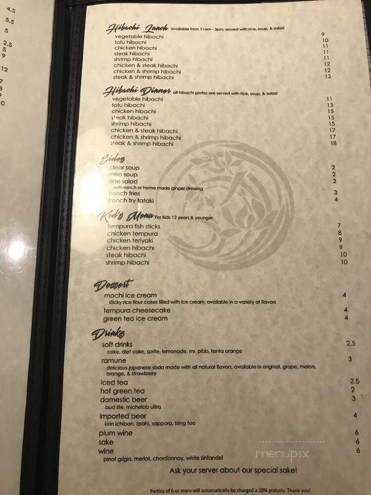 Yama Sushi - Middleburg, FL