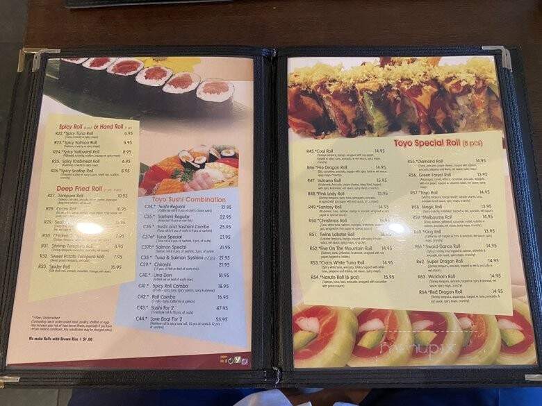 Toyo Sushi & Asian Grill - Melbourne, FL