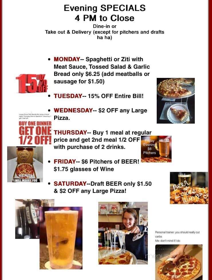 Louie's Pizza House - South Daytona, FL