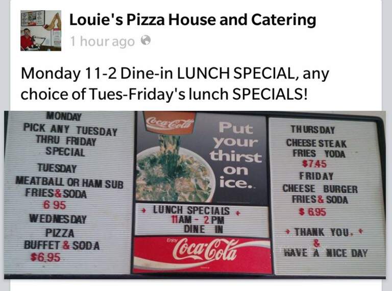 Louie's Pizza House - South Daytona, FL