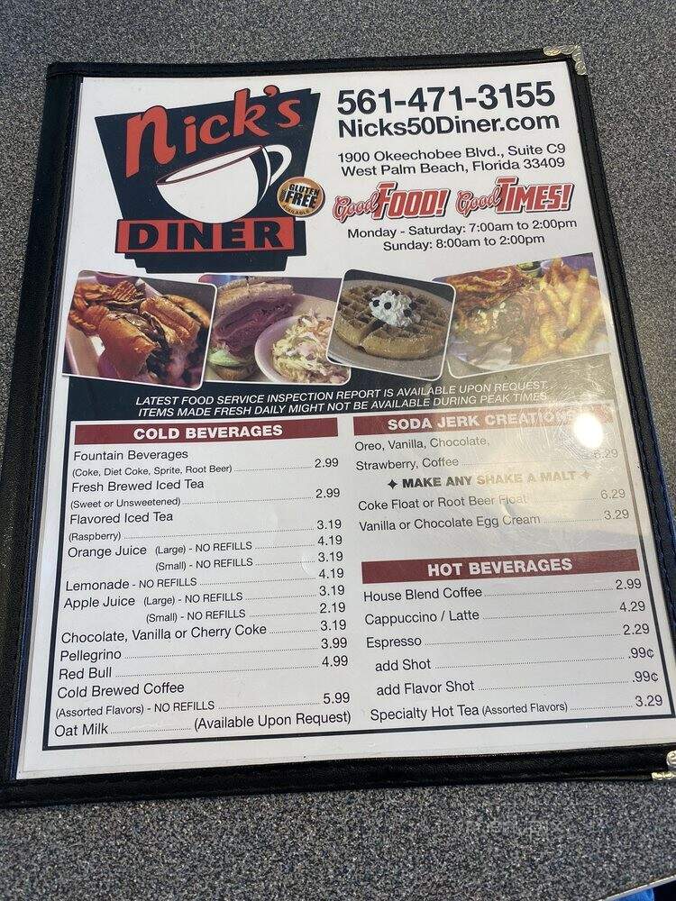 Nick's 50's Diner - West Palm Beach, FL