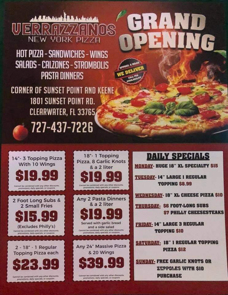 Verrazzanos New York Pizza - Clearwater, FL