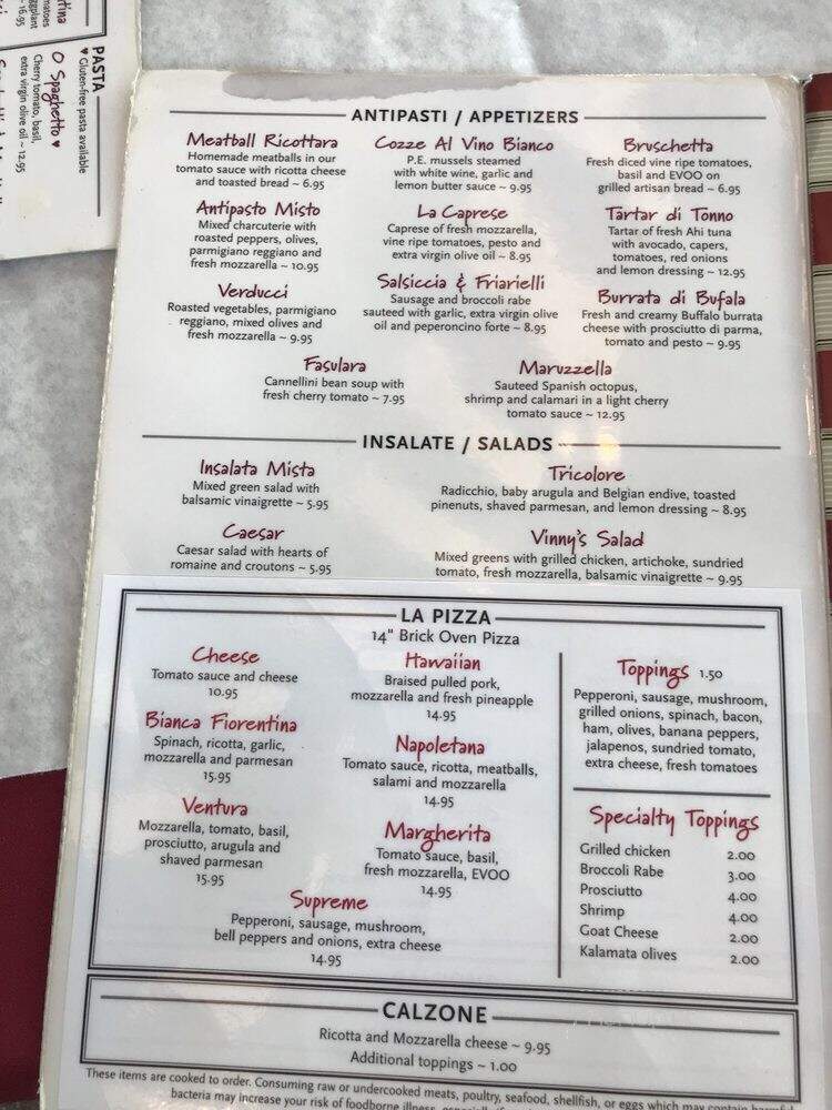 Verducci's Pizzeria Trattoria - St. Pete Beach, FL