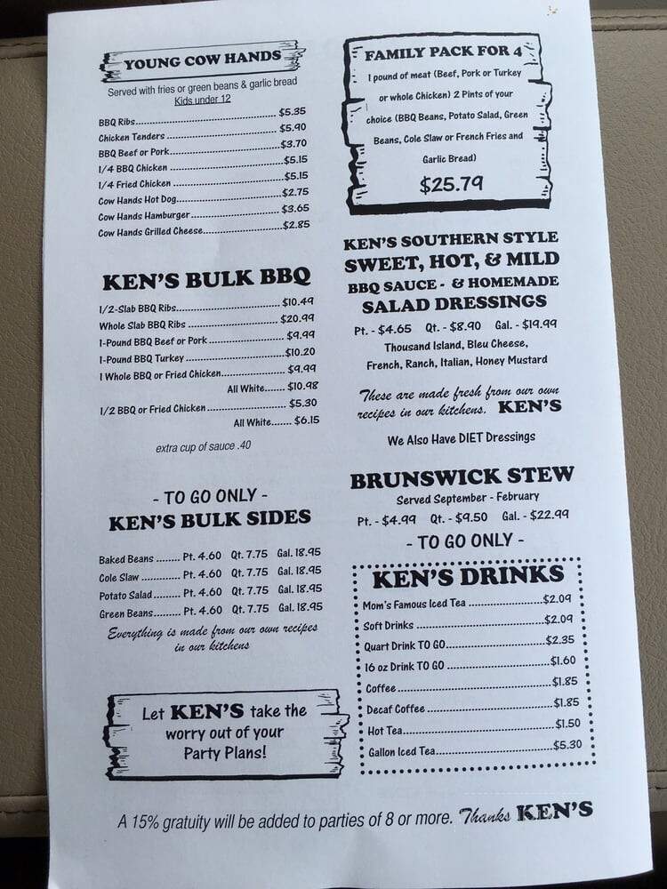 Ken's Bar-B-Q - Madison, FL