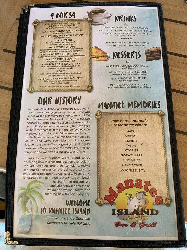 Manatee Island Bar & Grill - Stuart, FL