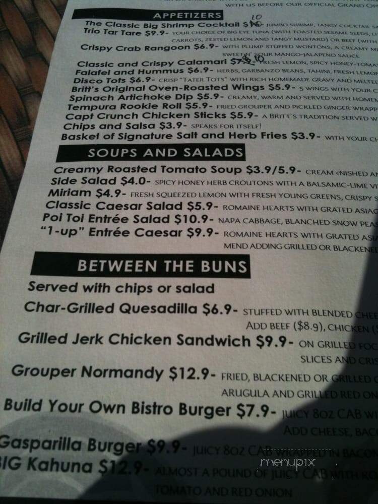 Britt's Laguna Grill - Clearwater, FL