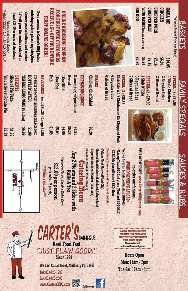 Carter's Barbeque - Mulberry, FL