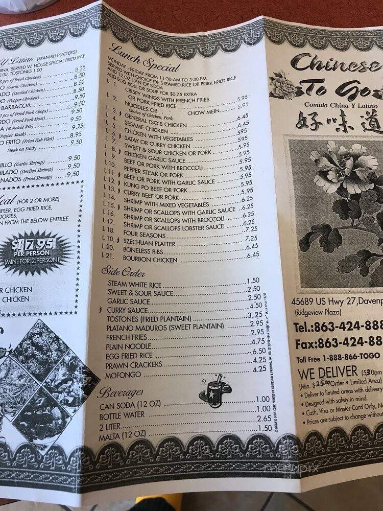 Chinese To Go - Davenport, FL