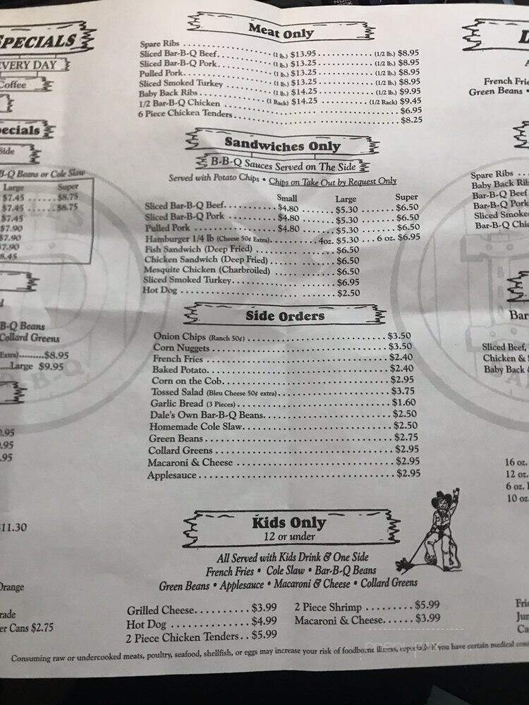 Dales Bar-B-Q South - Vero Beach, FL