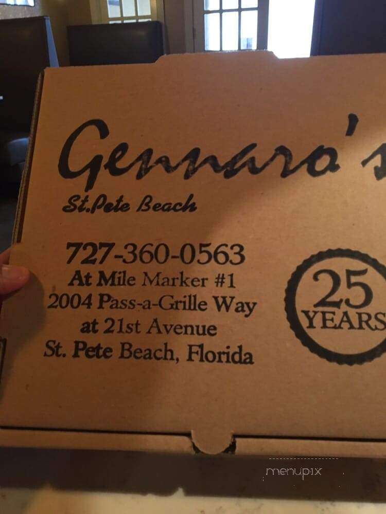 Gennaro's Pizza & Restaurant - St Pete Beach, FL