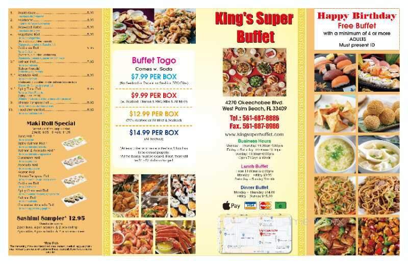 King Super Buffet Chinese Rest - West Palm Beach, FL