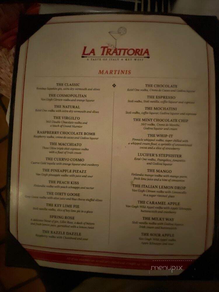 La Trattoria Restaurant - Key West, FL