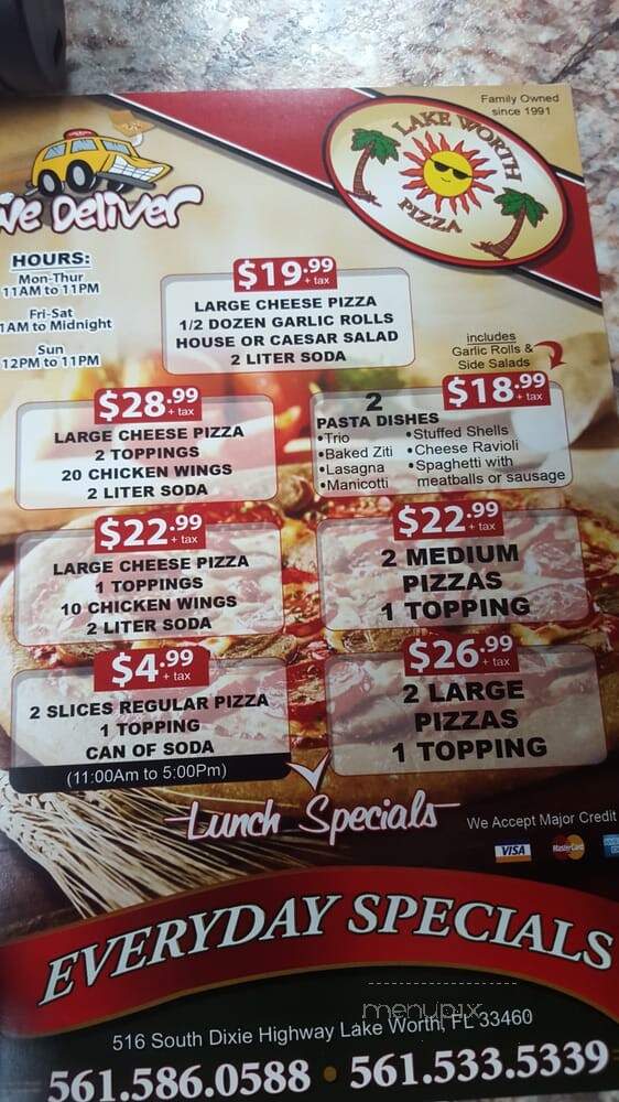 Lake Worth Pizza - Lake Worth, FL