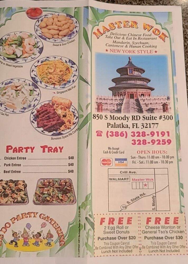 Master Wok - Palatka, FL