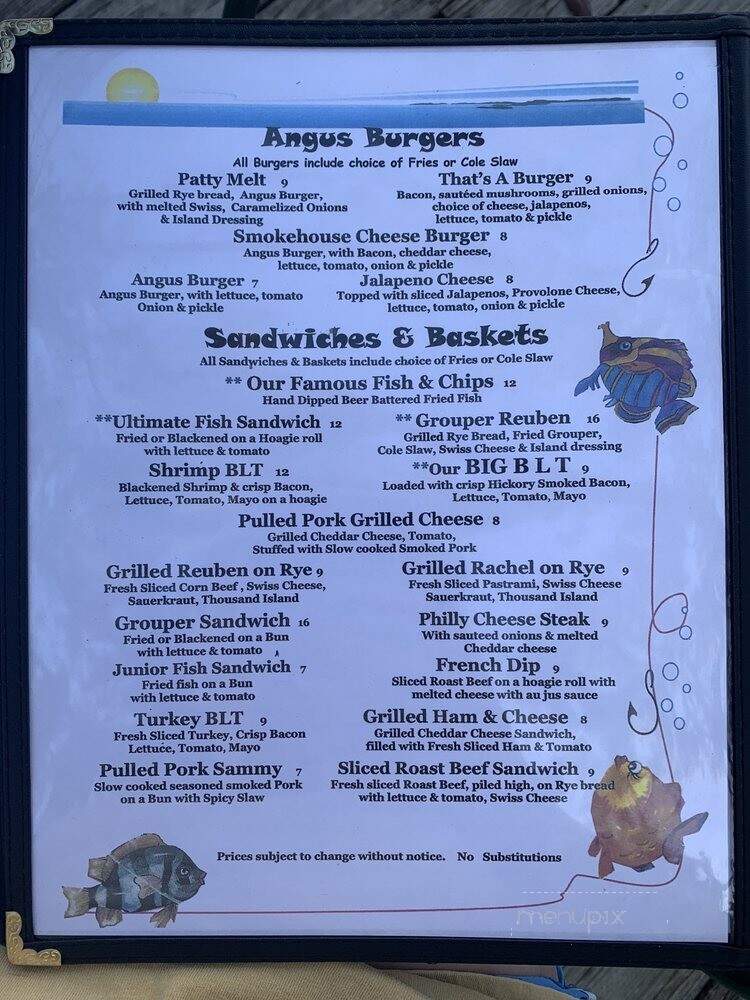 Sunset Grill - St Marks, FL