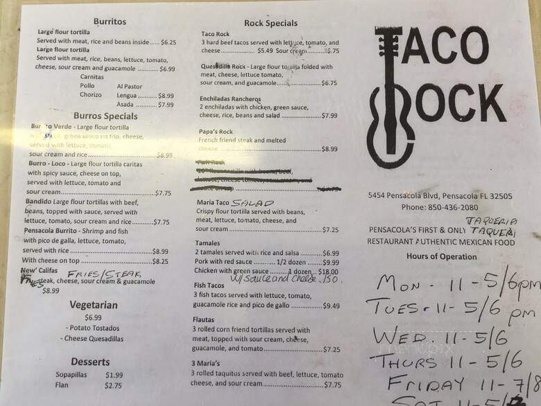 Taco Rock - Pensacola, FL