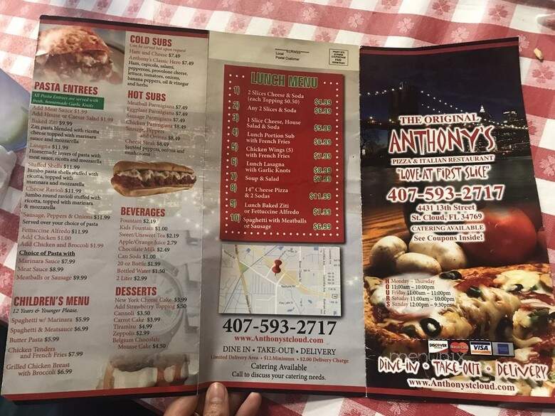 The original Anthony's - Saint Cloud, FL