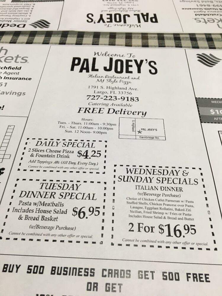 Pal Joey's - Clearwater, FL