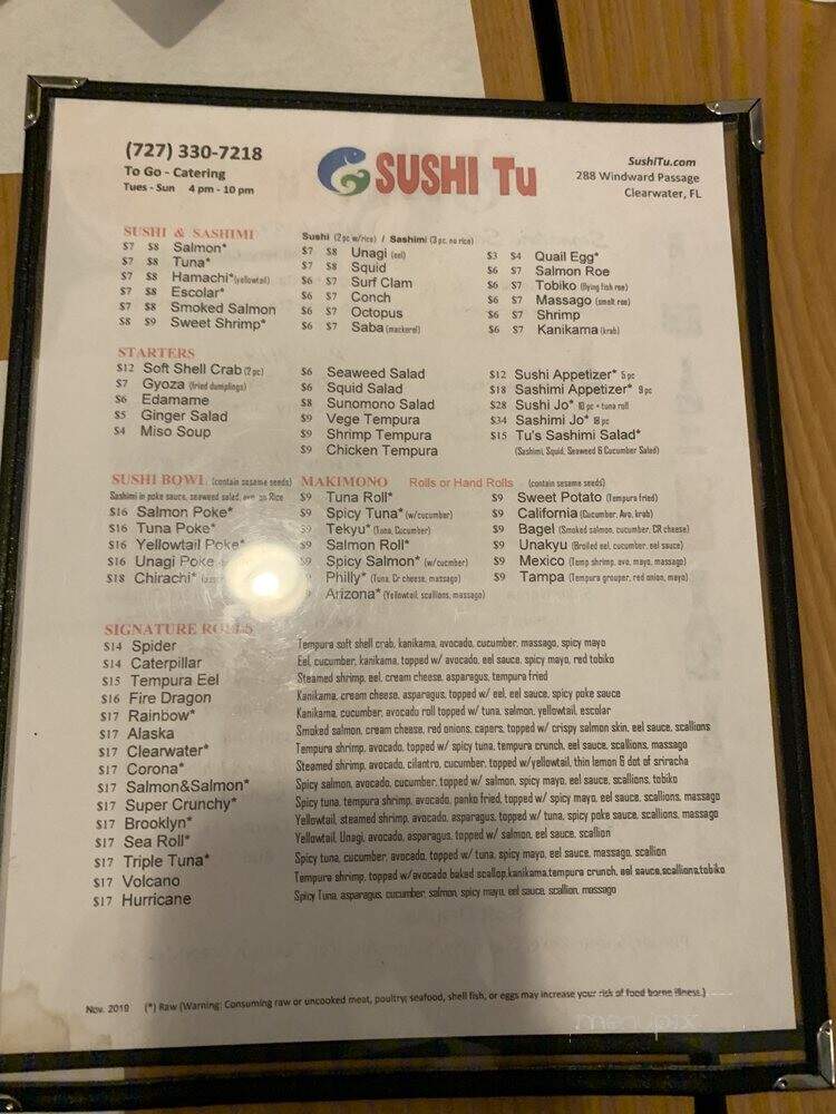 Sushi Tu - Clearwater, FL