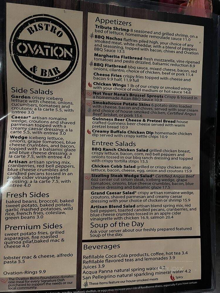 Ovation Bistro - Lakeland, FL