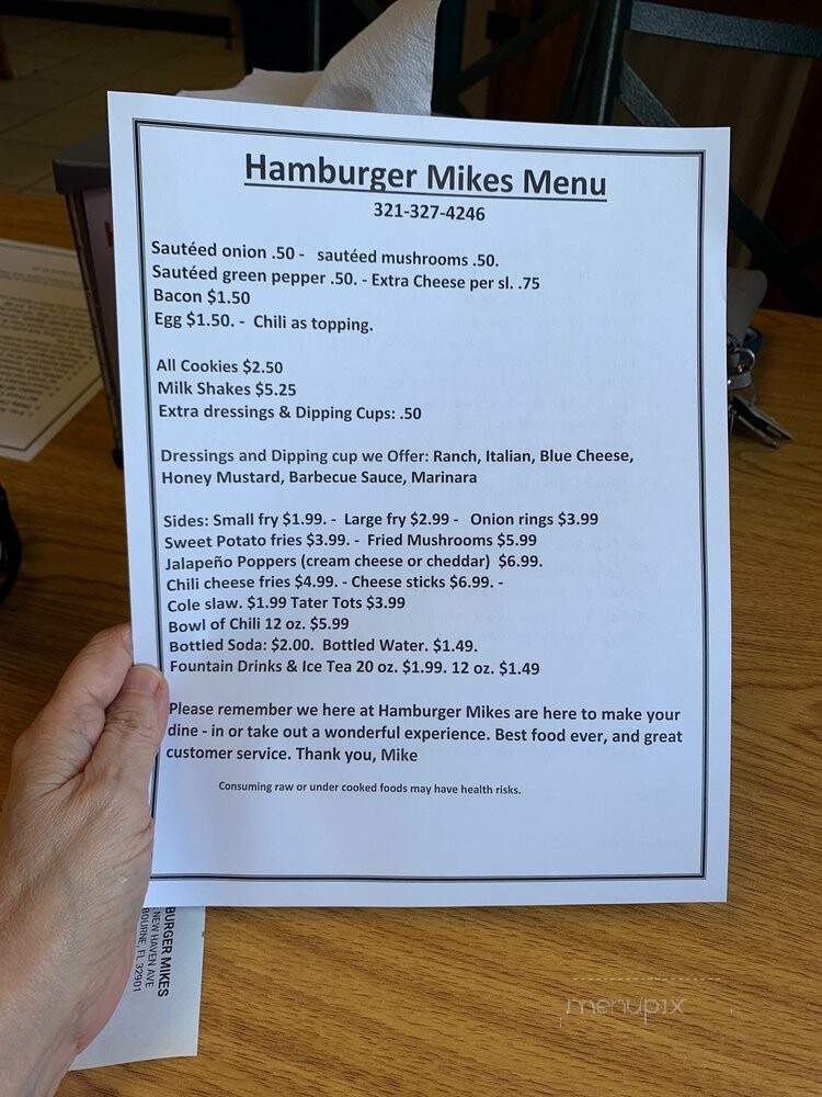 Hamburger Mikes  - Melbourne, FL