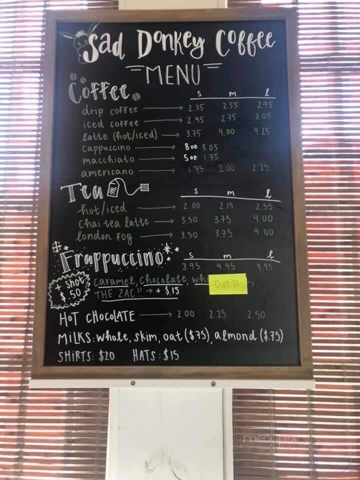 Sad Donkey Coffee - Williston, FL