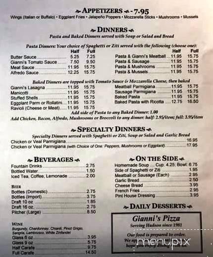 Gianni's Pizza Pub - Hudson, FL