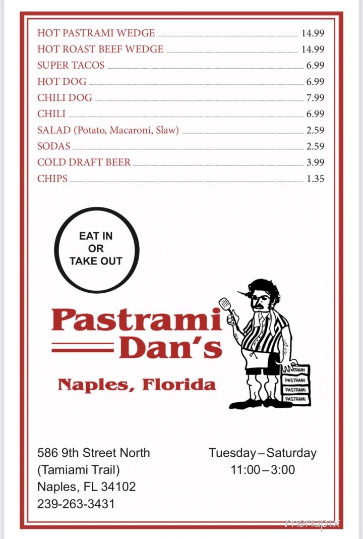 Pastrami Dan's - Naples, FL