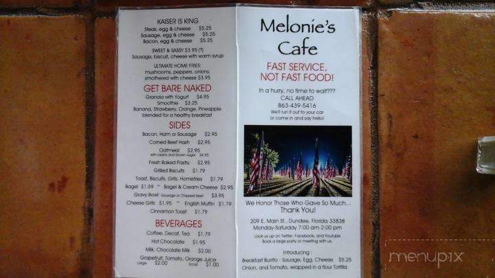 Melonie's Restaurant - Dundee, FL