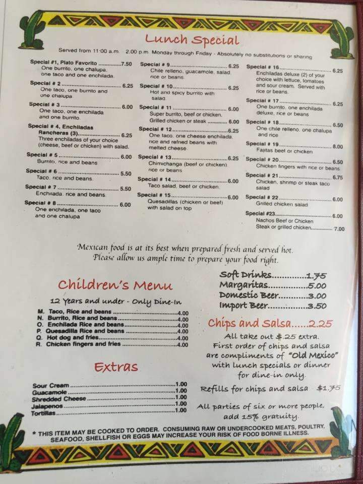 Old Mexico Restaurant - Panama City, FL