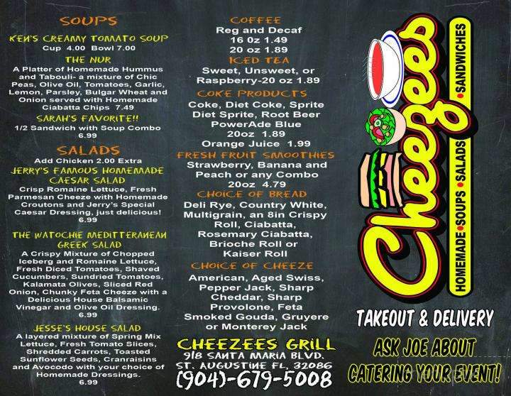 Cheezees Grill - St Augustine, FL