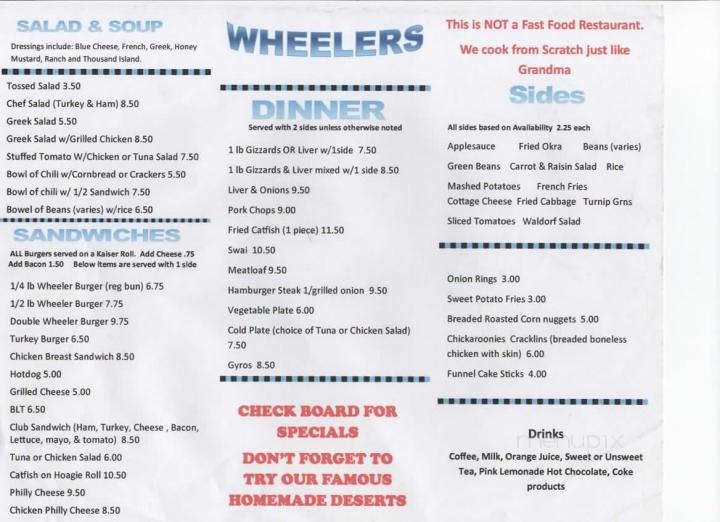 Wheelers Cafe - Arcadia, FL