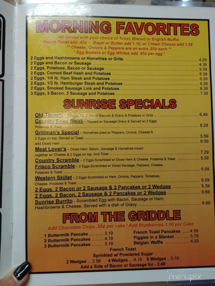 Sunrise Grill - Tavares, FL