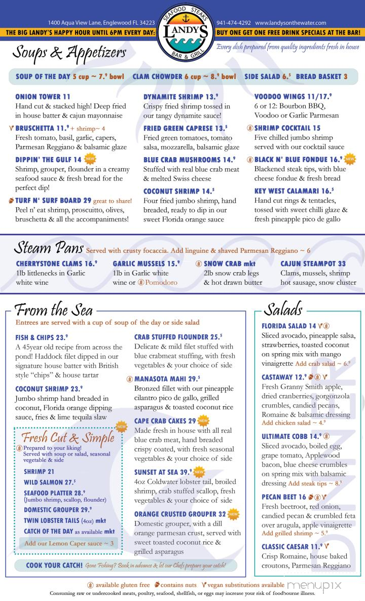 Landys Restaurant on the Water - Englewood, FL