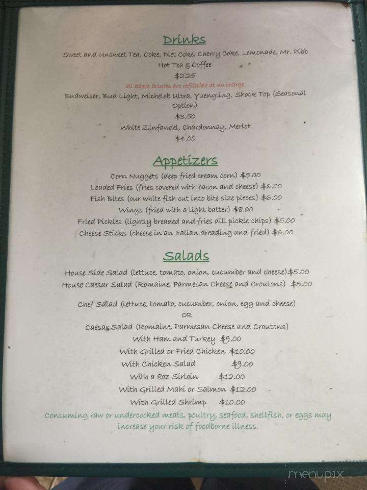 Green Shutters Restaurant - Williston, FL